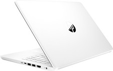 HP 14-inch Laptop - Intel Celeron, 4GB RAM, 64GB eMMC, Snowflake White