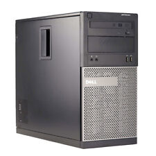 Dell i5 Desktop Computer Tower with 8GB RAM, 128GB SSD, 22" LCD, Windows 10 Pro