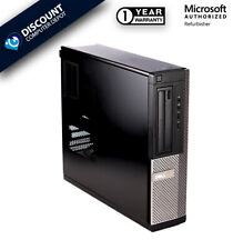 Dell High-Performance Desktop Computer with Dual Storage and 24" Monitor