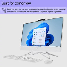 HP 24" Touchscreen All-In-One PC with Intel i3-1215U, 8GB RAM, 256GB SSD