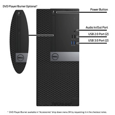 Dell High-End Desktop PC with Intel i7, 64GB RAM, 4TB SSD