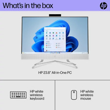 HP 24" Touchscreen All-In-One PC with Intel i3-1215U, 8GB RAM, 256GB SSD