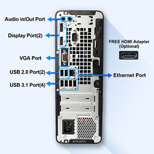 HP Desktop Computer PC - 8th Gen i5, 64GB RAM, 8TB SSD