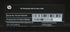 HP EliteDesk 800 G3 Mini Desktop PC - High-Performance Business Solution
