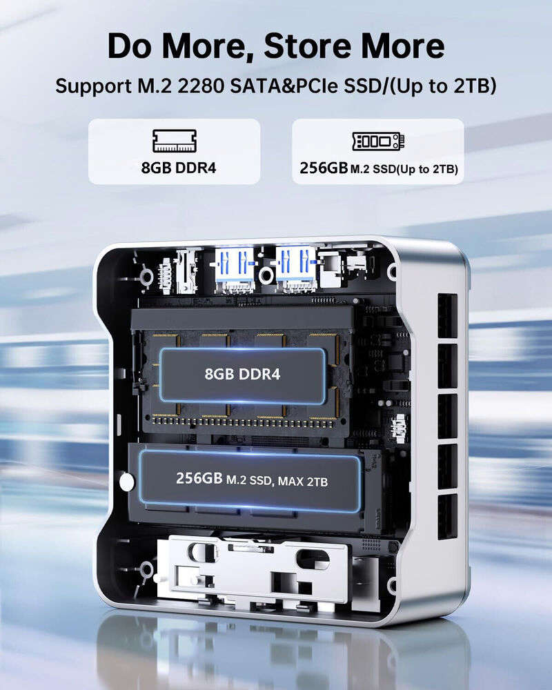 ACE 4K UHD Mini PC - Intel N97, 8GB RAM, 256GB SSD