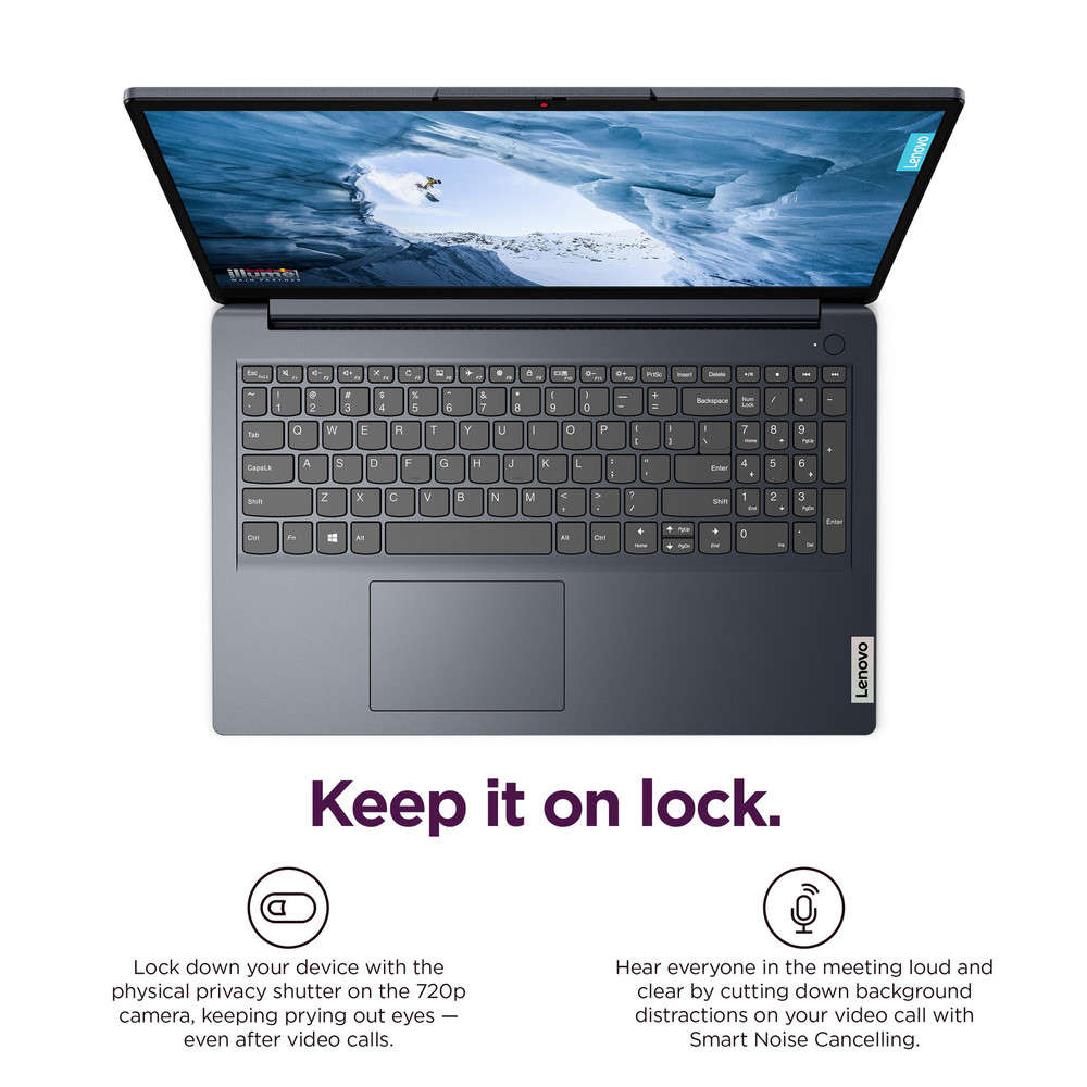 Lenovo IdeaPad 1 15.6" Laptop - AMD Ryzen 3, Full HD Display