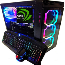 Powerhouse Gaming Desktop PC with Intel i5/i7, 3.6GHz, GTX 1060