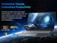 SGIN 17.3" Full HD Laptop with Intel i3, 4GB RAM, 128GB SSD