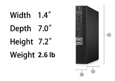 Dell OptiPlex 7050 Micro Tower PC - High-Performance Workstation