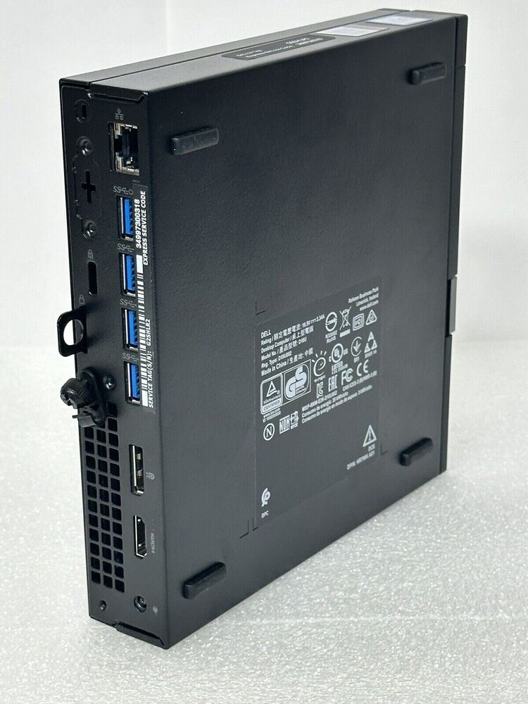 Dell Optiplex 7050 Micro PC with Intel Core i7-7700, 16GB RAM, 256GB SSD