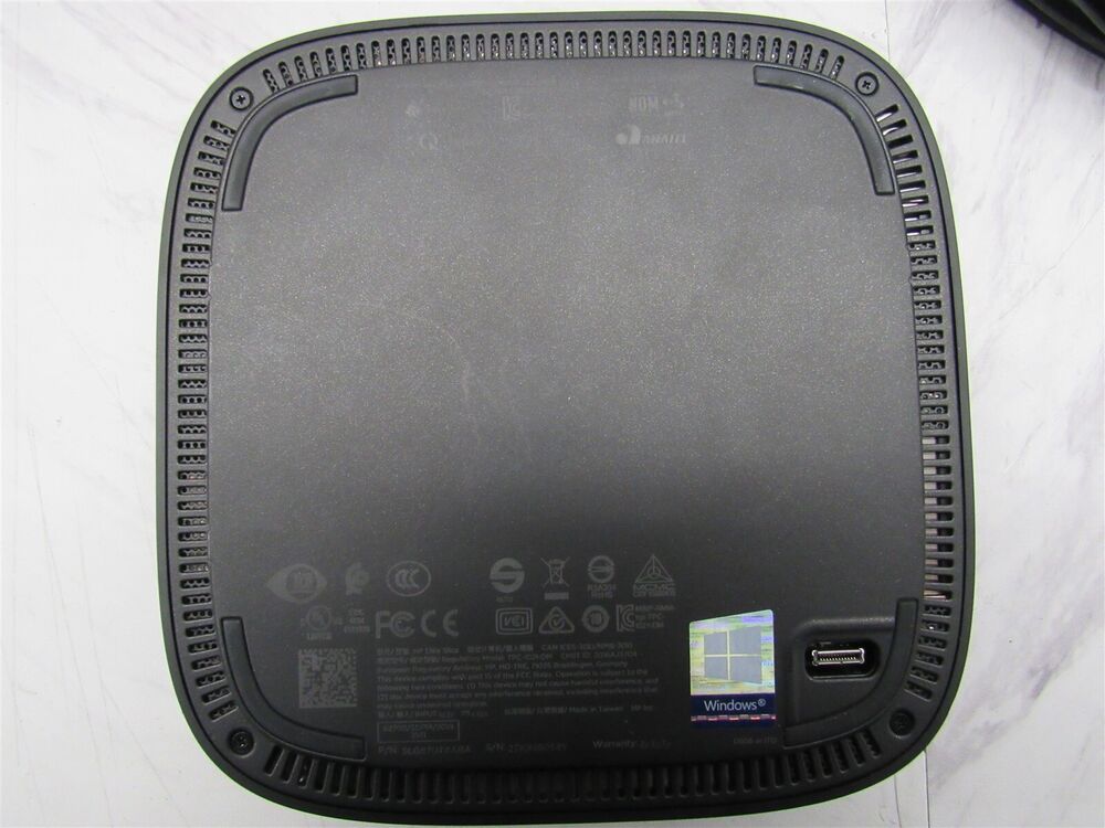 HP Elite Slice G2 USDT PC - Compact Workstation with Intel i5-7500T, 8GB RAM, 12.3" Touchscreen