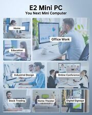 Kamrui 4K UHD MINI Office PC - Intel 12th Gen N95, 8GB RAM, 512GB SSD