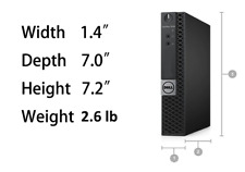 Dell OptiPlex 7040 Micro Desktop - High-Performance Workstation