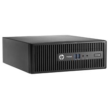 HP i3 Compact Desktop PC with 8GB RAM, 128GB SSD, 20" Monitor