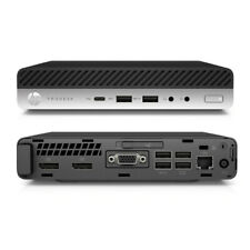HP ProDesk 600 G3 Mini Desktop PC - Powerhouse Performance with Intel Core i5, 256GB SSD, 8GB RAM