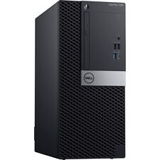Dell Windows 11 Pro Desktop Computer with Intel i7, 16GB RAM, 256GB SSD