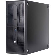 HP i5 Tower PC with 8GB RAM, 512GB SSD, Windows 10 Pro