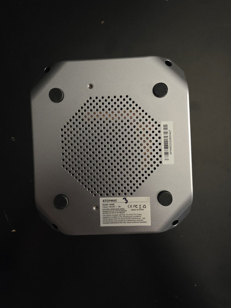 Atopnuc AMD A9-9400 Mini PC with 8GB RAM, 128GB SSD