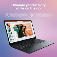 2024 Lenovo IdeaPad Laptop - 15.6" FHD, 10-Core i5-1235U, Up to 40GB RAM, 2TB SSD