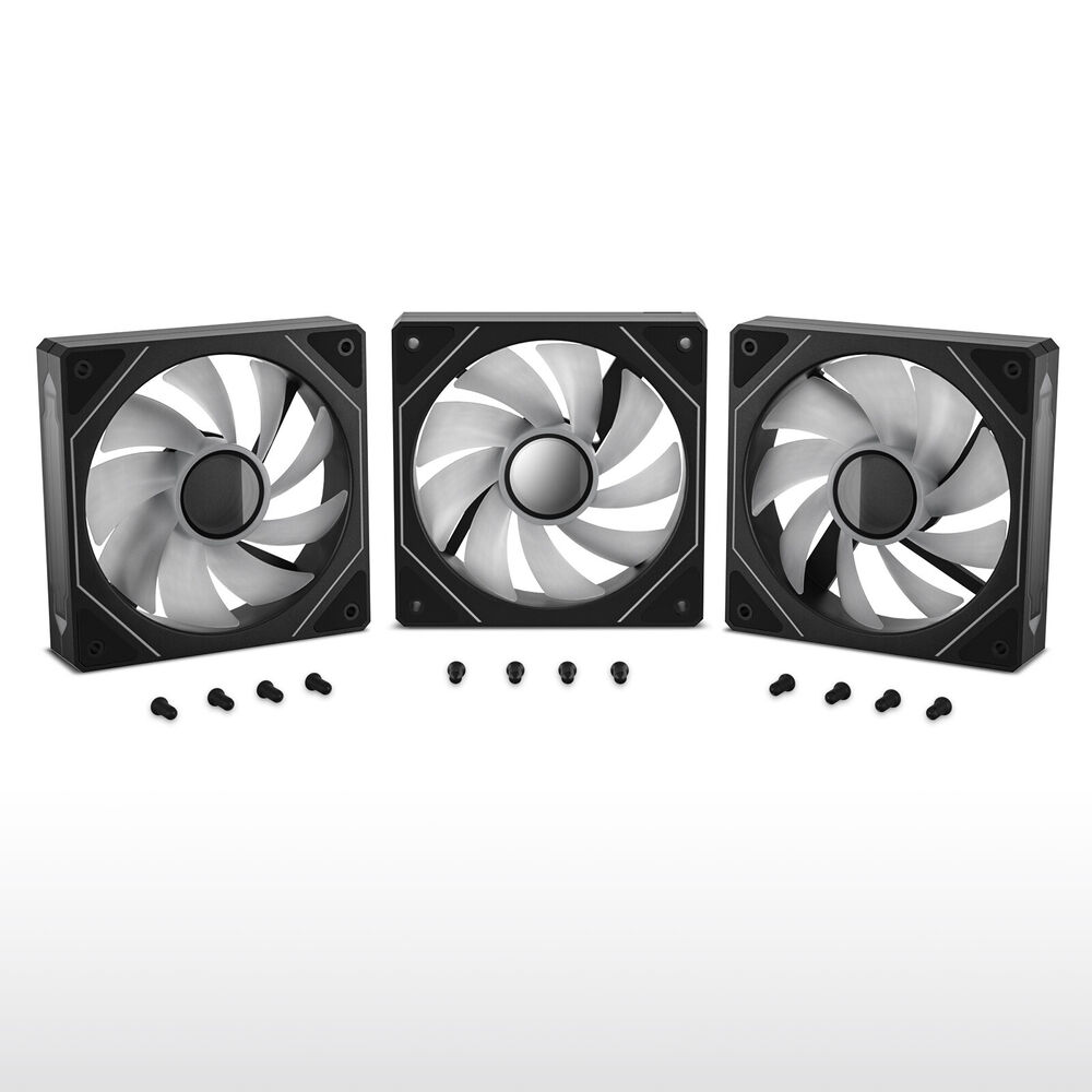 DARKROCK F120 3-in-1 120mm RGB Cooling Fan with Infinite Mirror Design