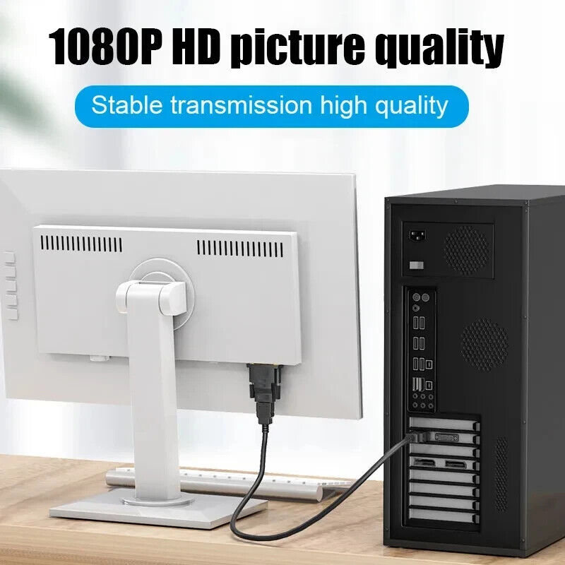 2-Pack DVI-D to HDMI Adapters for Enhanced Connectivity
