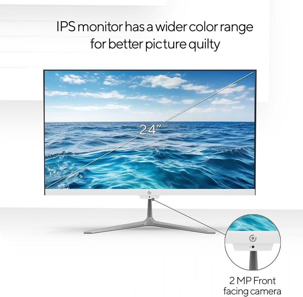 Core Innovations 24" All-in-One Desktop PC with Windows 11 - Sleek, Powerful, and Future-Ready