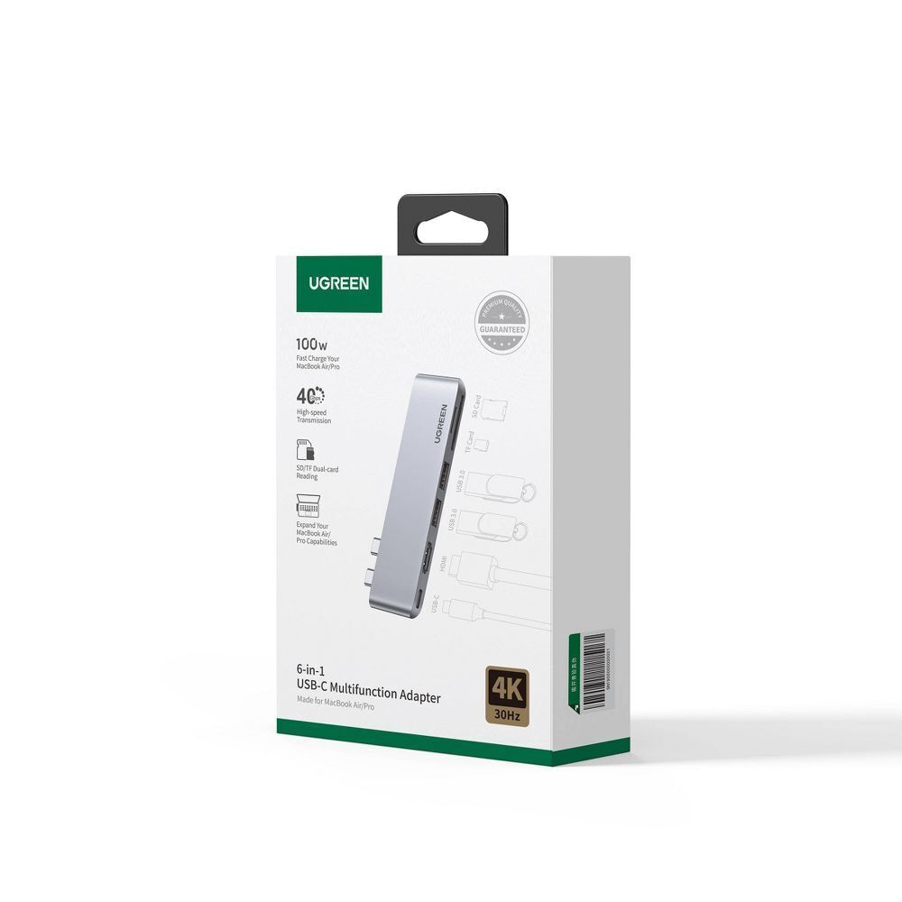 Ugreen USB C Hub Adapter - Enhance Connectivity for MacBooks
