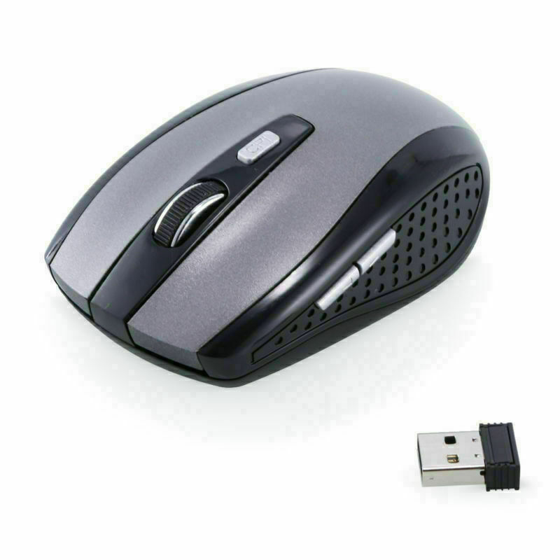 Ergonomic 2.4GHz Wireless Optical Mouse with High DPI