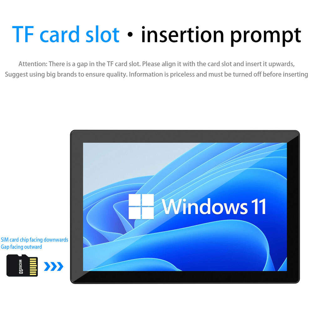 Portable Windows Tablet Mini PC with Intel N100, 7" Touch Screen