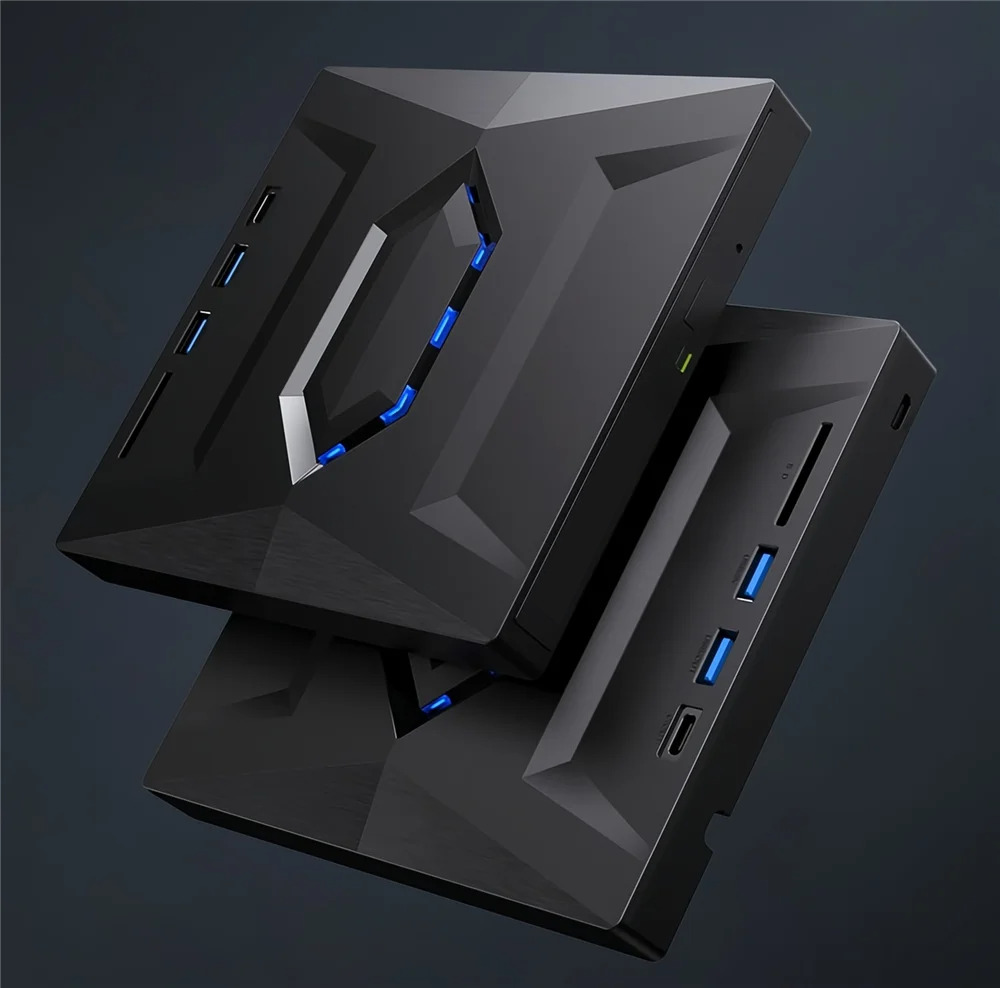 Ultra-Fast USB 3.0 External CD/DVD Drive for Enhanced Multimedia