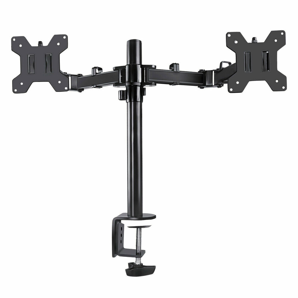 Dual LCD Monitor Desk Mount Stand - Premium Ergonomic Solution