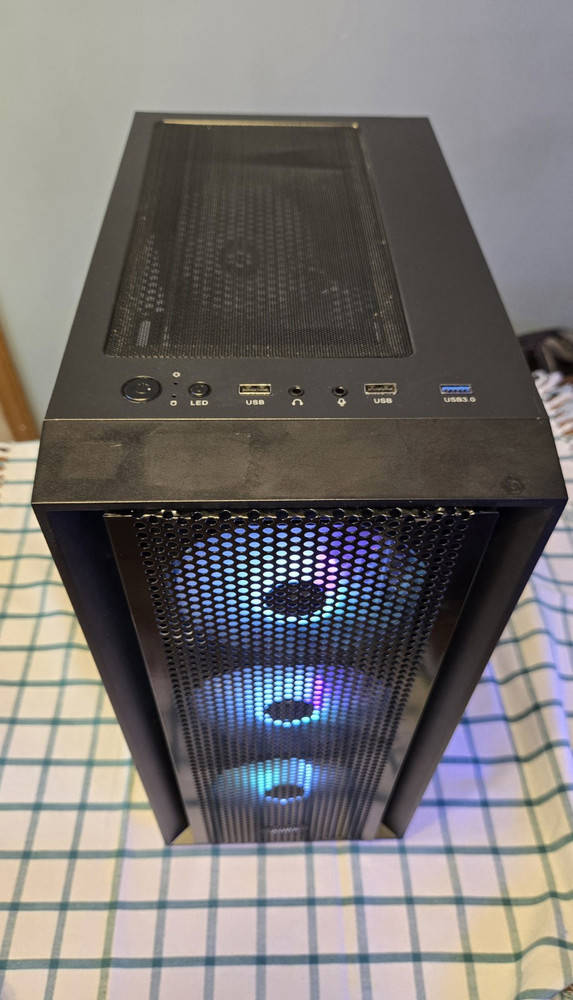 Powerhouse Gaming Rig with Intel i7, GTX 1050Ti, 16GB RAM, 500GB SSD