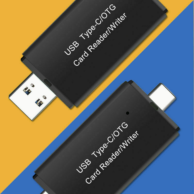 High-Speed USB 3.0 Type C Micro SD Card Reader with OTG