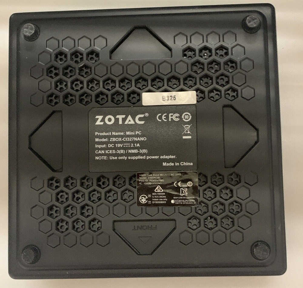 Zotac ZBOXC1327 Nano C Series Mini PC - Compact Powerhouse for Home and Office