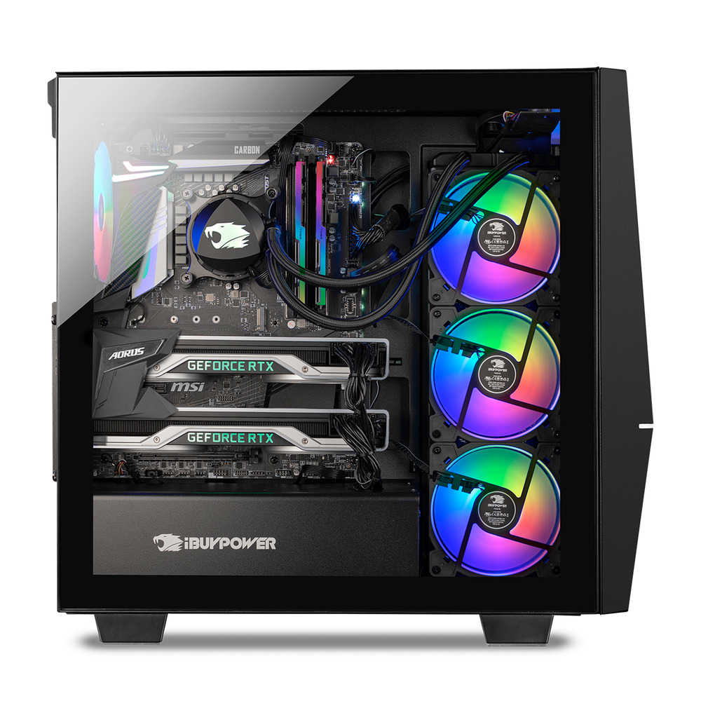 iBUYPOWER Slate 4 Gaming Case - Sleek & Durable Mid-Tower