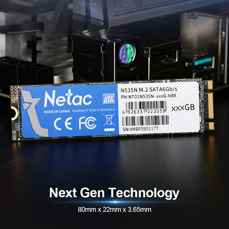 Netac M.2 SATA 6Gb/s SSD - High-Speed Storage Upgrade