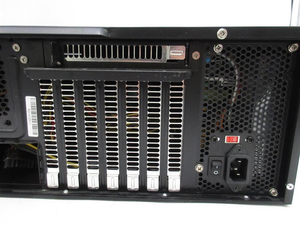 Silverstone GD10 Black HTPC Case with 550W PSU - Elegant Home Theater Powerhouse