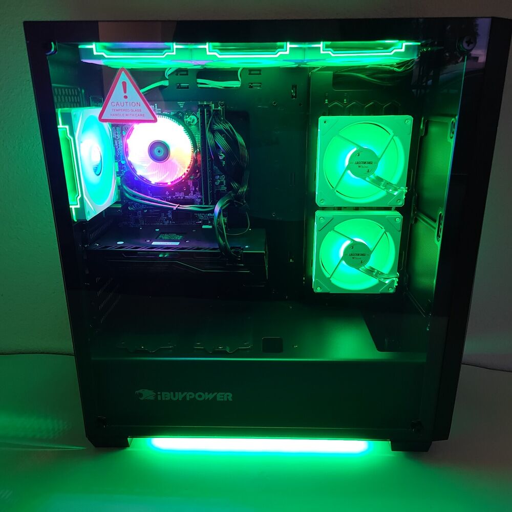 High-End Customizable ARGB Gaming Desktop PC with Intel i7