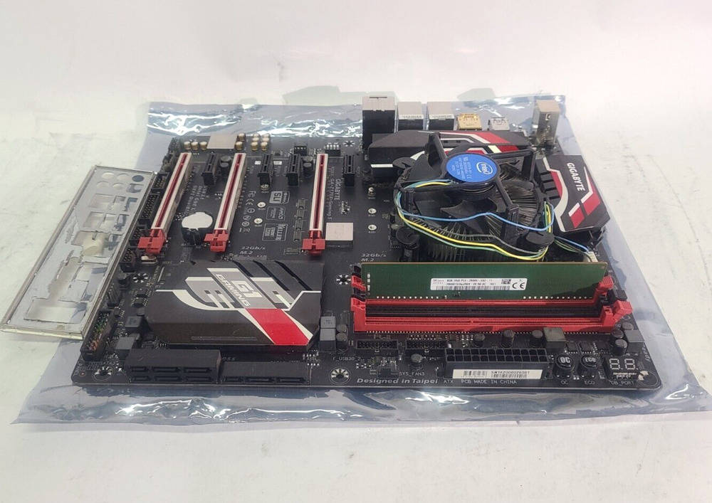 Gigabyte GA-Z170X-Gaming 5 ATX Motherboard with Intel Core i5-6500 Bundle