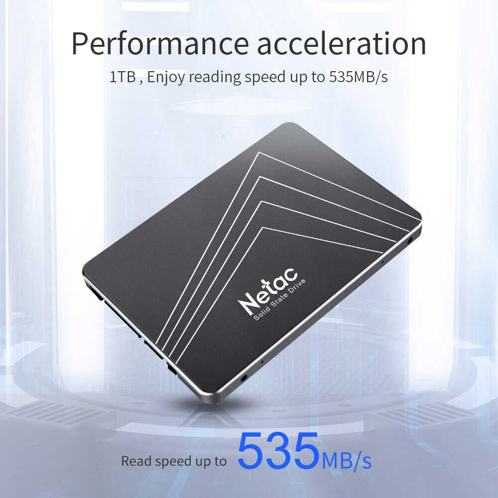Netac 120GB SSD - High-Speed 2.5 SATA III Internal Solid State Drive