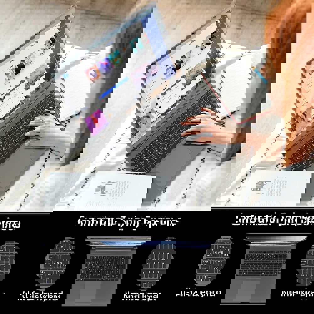 SGIN 17.3" Dual Core Laptop with 4GB RAM, 128GB SSD