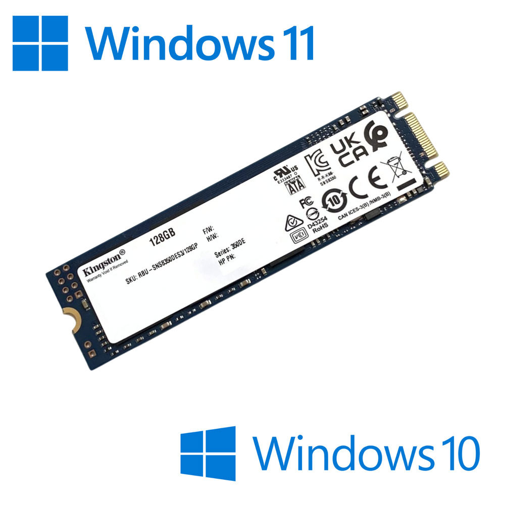 M.2 SSD SATA with Pre-Activated Windows 10/11 Pro - High-Speed Solid State Drive