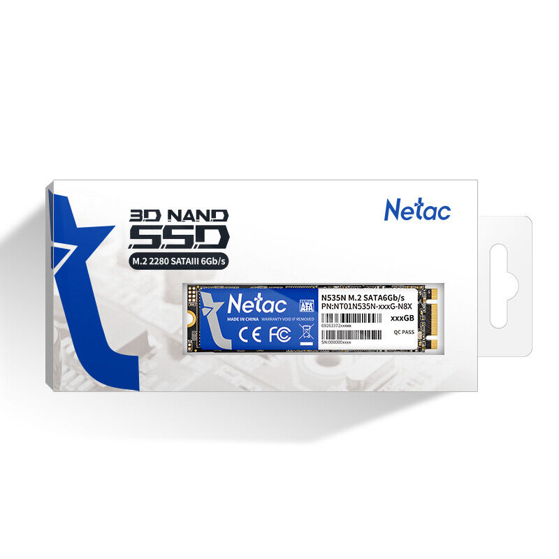 Netac M.2 SATA 6Gb/s SSD - High-Speed Storage Upgrade