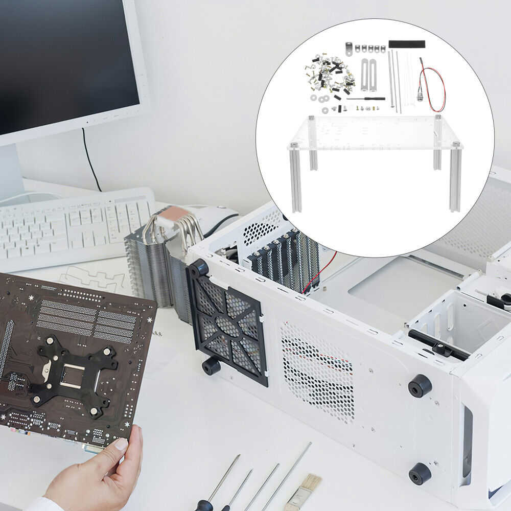 Portable Open Air PC Mainframe Chassis for Tech Enthusiasts