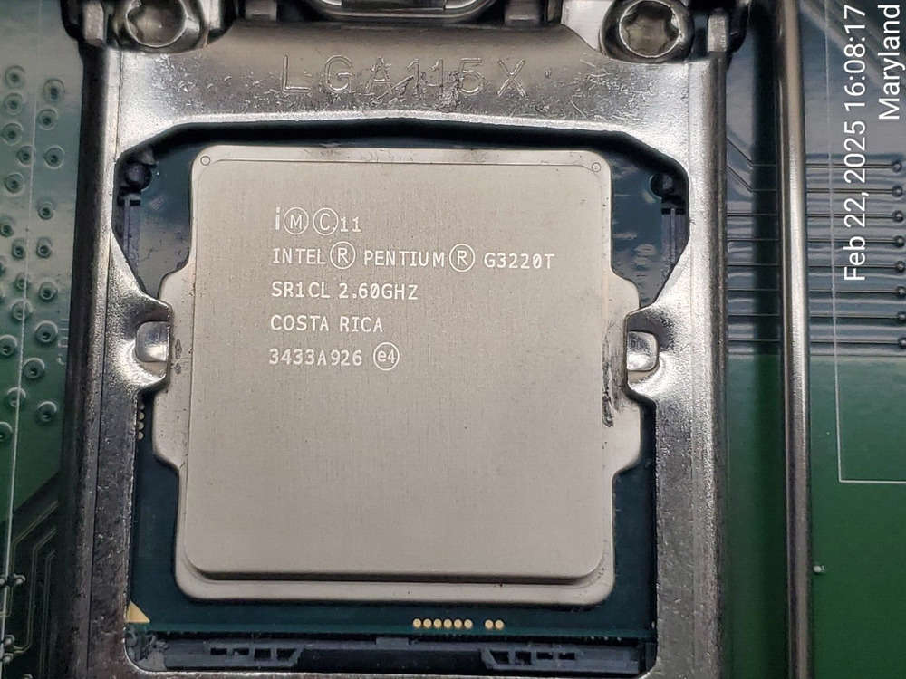 HP Pavilion AIO Motherboard with Intel Pentium G3220T 2.6GHz, 4GB RAM - Enhanced Computing Solution