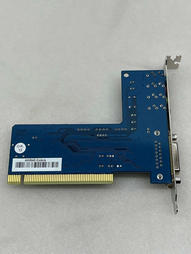 Cobra AW840 4-Channel 16-bit PCI Sound Card - Enhanced Audio Quality