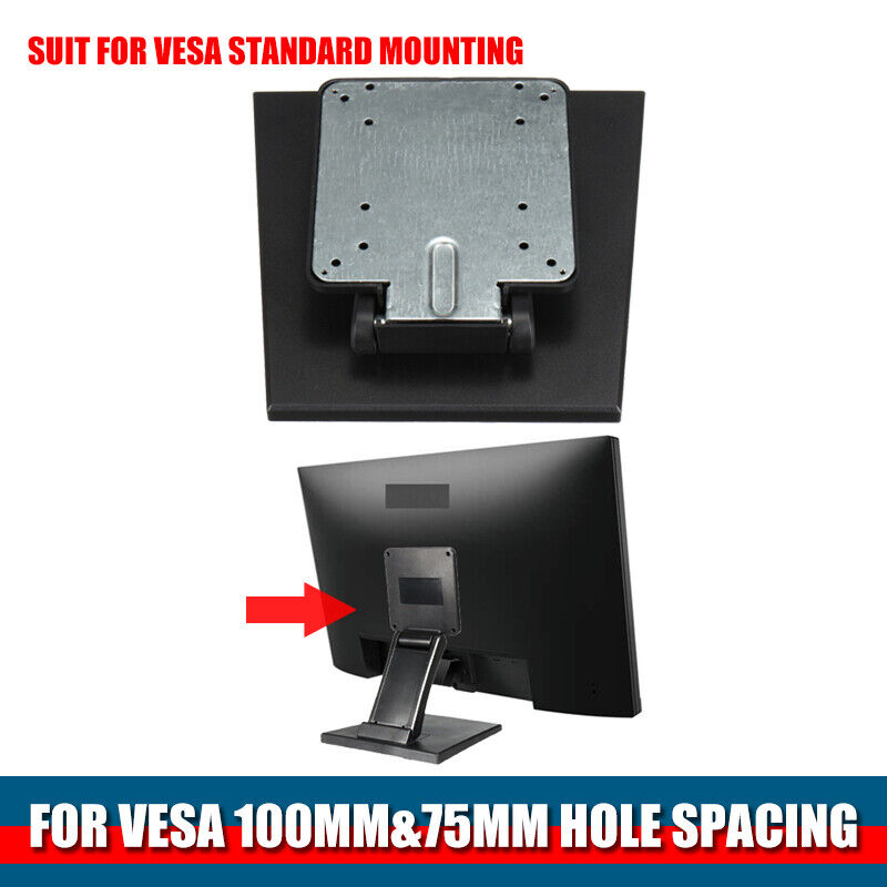 Ergonomic Adjustable Tilt VESA Mount Stand for Touch Screen Monitors 10-27"