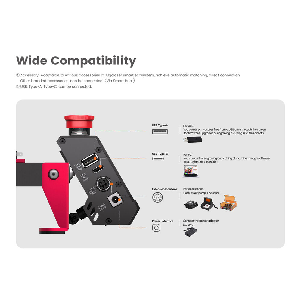 ALgolaser MK2 DIY Laser Engraver Kit - 10W Power with WiFi Connectivity