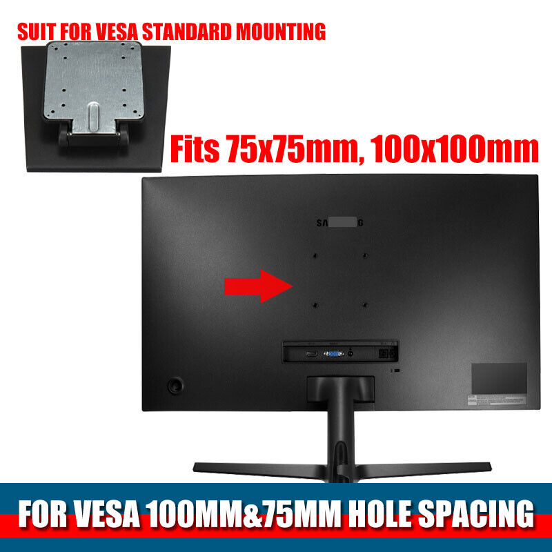 Ergonomic Adjustable Tilt VESA Mount Stand for Touch Screen Monitors 10-27"