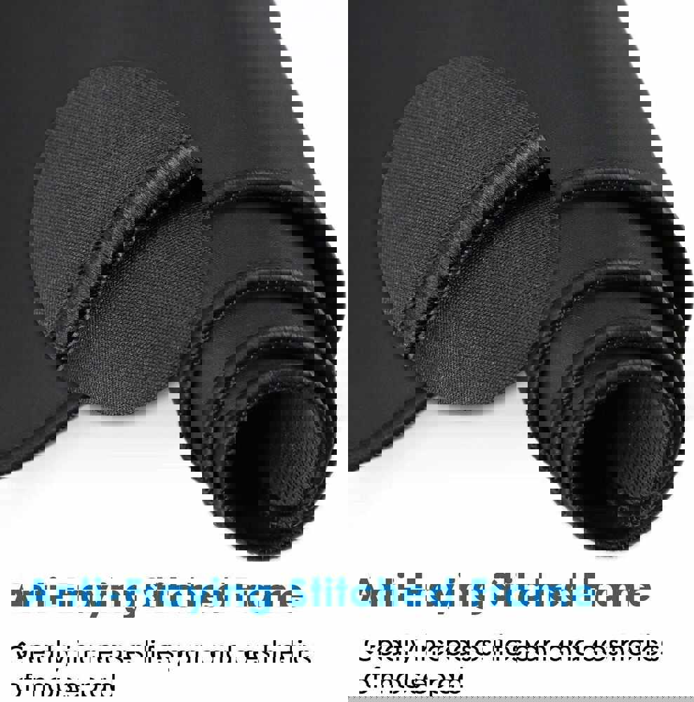 Enhanced Gaming Mouse Pad with Durable Stitching and Anti-Slip Base